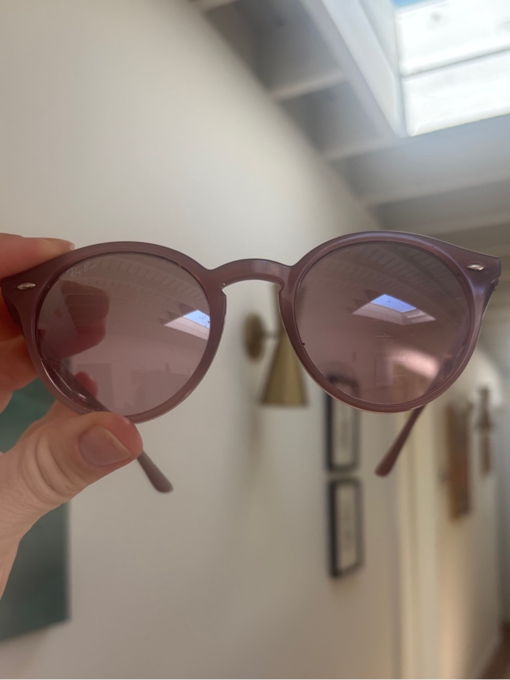 Rayban RB2180 PurplePink Women’s Sunglasses